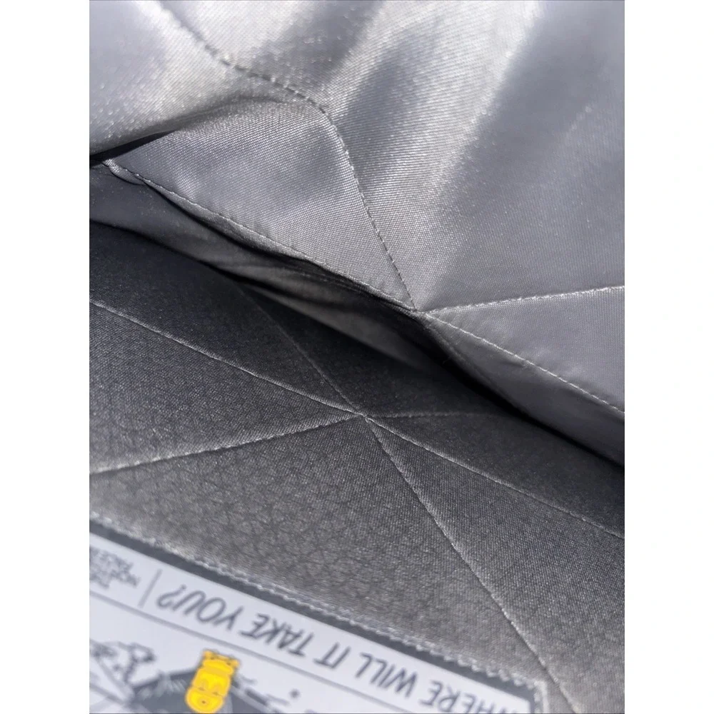 The North Face Borealis Gray Backpack Inside Stains And Ripped Pocket
